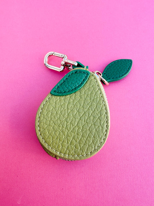 Pear Coin Case/Bag Charm – Cute & Practical Accessory